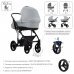 Детская коляска 2 в 1 Bebetto Magnum LUX_08_CZA