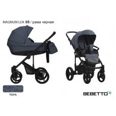 Детская коляска 2 в 1 Bebetto Magnum LUX_05_CZA
