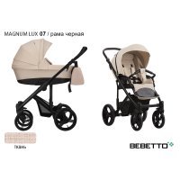 Детская коляска 2 в 1 Bebetto Magnum LUX_07_CZA