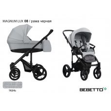 Детская коляска 2 в 1 Bebetto Magnum LUX_08_CZA
