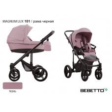 Детская коляска 2 в 1 Bebetto Magnum LUX_101_CZA