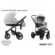 Детская коляска 2 в 1 Bebetto Magnum PRIMA_02_CZA
