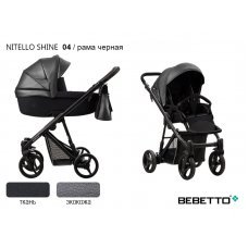 Детская коляска 2 в 1 Bebetto Nitello SHINE (экокожа+ткань)_04_CZM