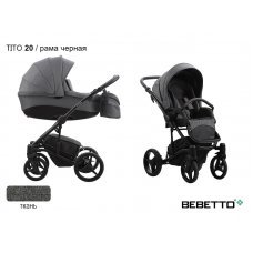 Детская коляска 2 в 1 Bebetto Tito_20_CZA