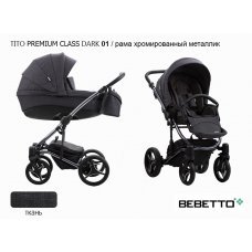 Детская коляска 2 в 1 Bebetto Tito Premium Class_01_DARK