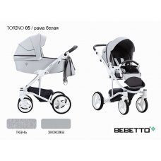 Детская коляска 2 в 1 Bebetto Torino (экокожа+ткань)_05_BIA