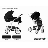 Детская коляска 2 в 1 Bebetto Torino (экокожа+ткань)_08_BIA