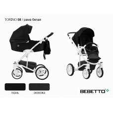 Детская коляска 2 в 1 Bebetto Torino (экокожа+ткань)_08_BIA