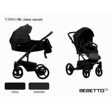 Детская коляска 2 в 1 Bebetto Torino (экокожа+ткань)_08_CZM