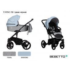 Детская коляска 2 в 1 Bebetto Torino (экокожа+ткань)_12_CZM