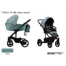 Детская коляска 2 в 1 Bebetto Torino TEX_05_CZM