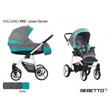Детская коляска 2 в 1 Bebetto Vulcano_V02_BIA