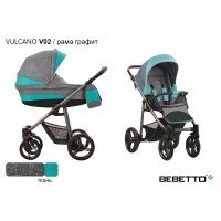 Детская коляска 2 в 1 Bebetto Vulcano_V02_GRM