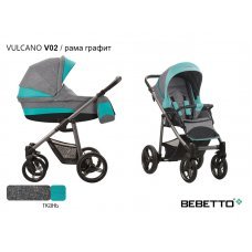 Детская коляска 2 в 1 Bebetto Vulcano_V02_GRM