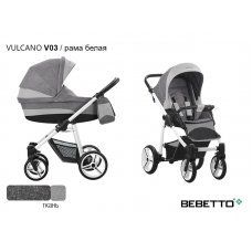 Детская коляска 2 в 1 Bebetto Vulcano_V03_BIA