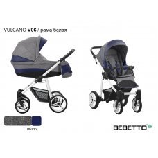Детская коляска 2 в 1 Bebetto Vulcano_V06_BIA