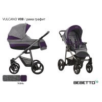 Детская коляска 2 в 1 Bebetto Vulcano_V08_GRM