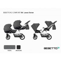 Коляска для двойни Bebetto42 Comfort (2 в 1)_04_BIA Коляска для двойни Bebetto42 Comfort (2 в 1)_04_BIA