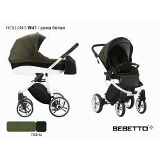 Детская коляска 2 в 1 Bebetto Holland_W47_BIA