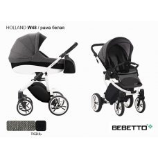 Детская коляска 2 в 1 Bebetto Holland_W48_BIA