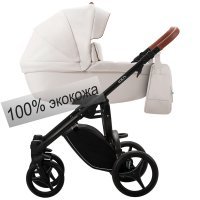 Детская коляска 2 в 1 Bebetto Luca PRO (100% экокожа)_03_CZM