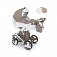 Детская коляска Camarelo Avenger 2 в 1 (бежевый-белый) AV-3