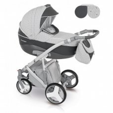 Детская коляска Camarelo Avenger 2 в 1 (серый в точку-графитовый) AV-5