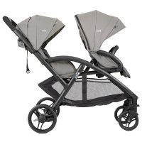 Прогулочная коляска для двойни и погодок Joie Evalite Duo Pebble
