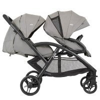 Прогулочная коляска для двойни и погодок Joie Evalite Duo Pebble