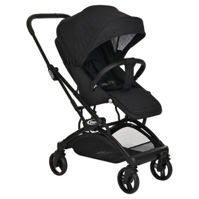 Прогулочная коляска PITUSO AMELI Black/чехол на ножки/PU