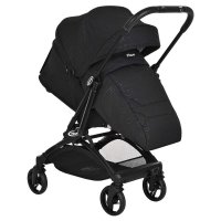 Прогулочная коляска PITUSO AMELI Black/чехол на ножки/PU