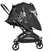 Прогулочная коляска PITUSO AMELI Black/чехол на ножки/PU