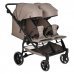 Коляска для двойни (прогулочная) Pituso DuoCity Cappuccino/Капучино