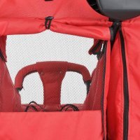 Коляска для двойни Pituso DUOCITY для двойни (прогулочная), Red/Красный