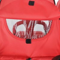 Коляска для двойни Pituso DUOCITY для двойни (прогулочная), Red/Красный