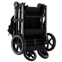 Прогулочная коляска Pituso Emma PU Black/Чёрный