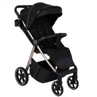 Прогулочная коляска Pituso Emma PU Black/Чёрный