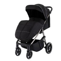 Прогулочная коляска Pituso Emma PU Black/Чёрный