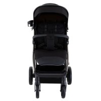 Прогулочная коляска Pituso Emma PU Black/Чёрный