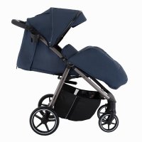 Прогулочная коляска Pituso Emma PU Navy Blue/Тёмно-Синий