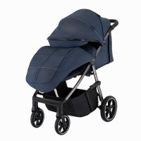 Прогулочная коляска Pituso Emma PU Navy Blue/Тёмно-Синий