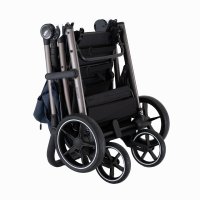 Прогулочная коляска Pituso Emma PU Navy Blue/Тёмно-Синий
