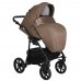 PITUSO Коляска 2 в1 Nino короб+прогулка Cappuccino + Кожа Metalic Mocca 