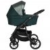 PITUSO Коляска 2 в1 Nino короб+прогулка Emerald mood + Кожа Metalic Emerald mood