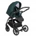 PITUSO Коляска 2 в1 Nino короб+прогулка Emerald mood + Кожа Metalic Emerald mood