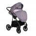 PITUSO Коляска 2 в1 Nino короб+прогулка Venus + Кожа Metalic Venus