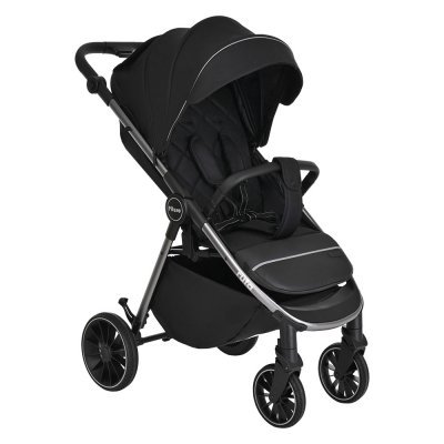 PITUSO Коляска детская RUTA (прогулочная), Black/Черный