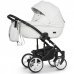 Детская коляска Ray Enterno 2 в 1 02 белая кожа