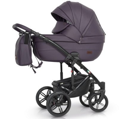 Детская коляска Ray Enterno 2 в 1 04 сливовая кожа