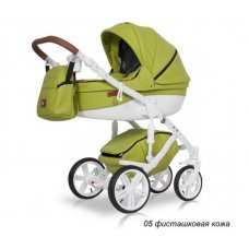 Детская коляска Ray Nucleo 2 в 1 05 фисташковая кожа